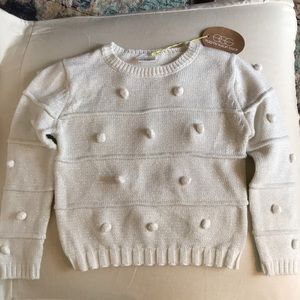 NWT Egg by Susan Lazar Mikah sweater size 24 mo